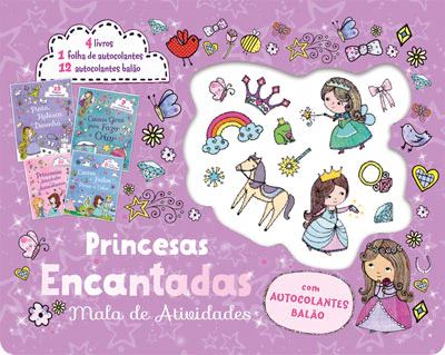 Princesas Encantadas - Mala de Atividades com Autocolantes - Image 2